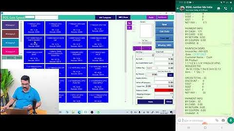 Whatsapp option in Raintech POS Billing Software