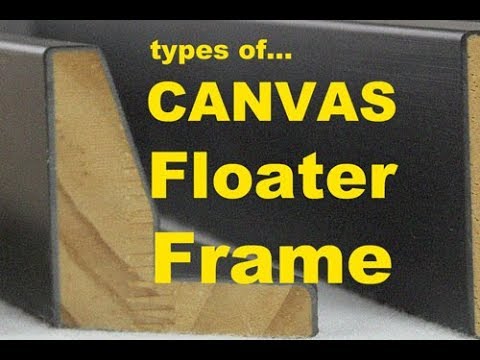 sunwes 12x12 Canvas Floater Frames, Canvas Floating Frame, Floater Frames  for 1 1/4 depth Wood Panel Canvas Artwork, Oil Paintings, Prints Light
