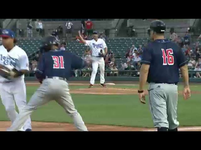 HE'S BACK! Willians Astudillo gets another pitching appearance