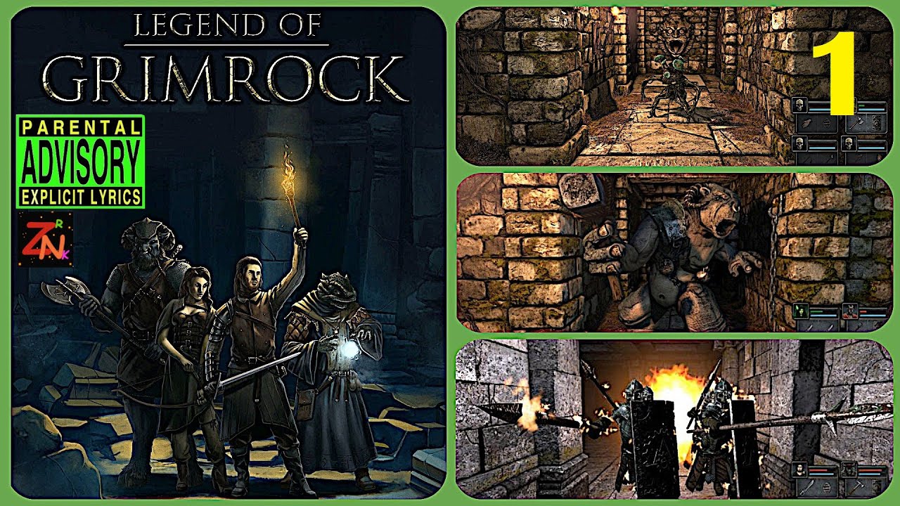 СОЗДАНИЕ ПАТИ, компьютерная игра legend of grimrock (1) 2021