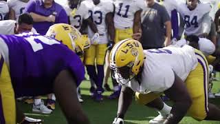 BIG CAT DRILL - LSU Football Spring Practice 2019 by LSU Football 40,217 views 5 years ago 2 minutes, 41 seconds