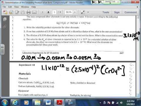 determination of the solubility product constant for a sparingly soluble salt lab report 7 9 determination of the solubility-product constant of a sparingly soluble salt 27 307 10 oxidation-reduction titrations i: determination of oxalates 37 465 11 quiz 3. determination of the solubility product constant for a sparingly soluble salt lab report 7 9 determination of the solubility-product constant of a sparingly soluble salt 27 307 10 oxidation-reduction titrations i: determination of oxalates 37 465 11 quiz 3.