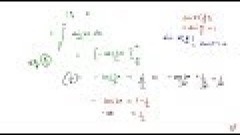 If the area bounded by the curve `y=sin2x` and lines `x=pi/6` ,`x=a` and x-axis is equal to `1/...