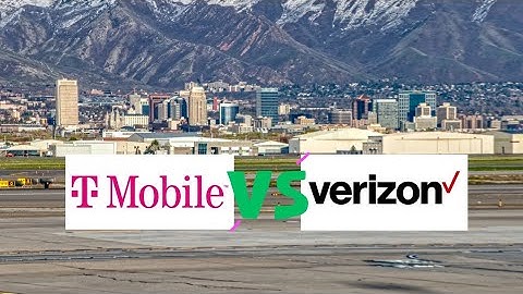T-Mobile Vs Verizon | SLC Airport, UT | Cellular Network Speed Testing @ terminal for Delta airlines