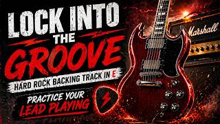 LOCK INTO THE GROOVE | HARD ROCK BACKING TRACK IN E