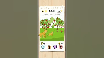 Brain Test Level 207 Walkthrough