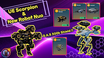 🔥Test Server Update: Nuo Robot & UE Scorpion | War Robots Gameplay