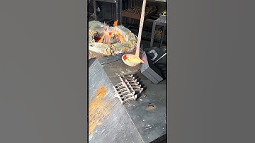 Molten metal casting in mold - Why work hard when smart Machine and tools can do it better?