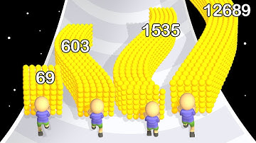 LUCKY MARBLE RUN: ASMR Gameplay, Number Games (Max Level)