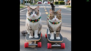RTXAI Wan2.2 T2V Xmas Cats videos 20251210-0001