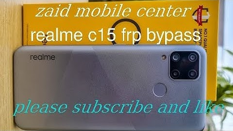 Realme C15 frp bypass android 11 without pc | C15 Google Account bypass 2023