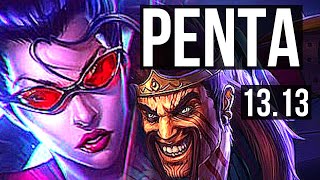 VAYNE & Braum vs DRAVEN & Soraka (ADC) | Penta, 1.7M mastery, 700+ games | EUW Master | 13.13