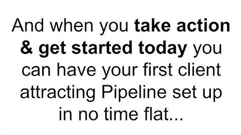 Building A Pipeline Or Hauling Buckets?