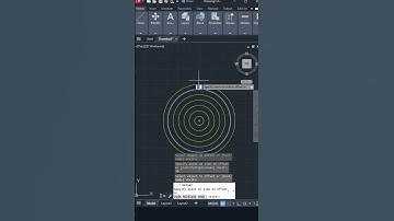 Offset Command in Autocad #cadmonkeys #shortsfeed #shorts #viralreels #solidworks #autocad #reels