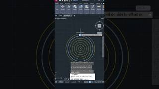 Offset Command in Autocad #cadmonkeys #shortsfeed #shorts #viralreels #solidworks #autocad #reels