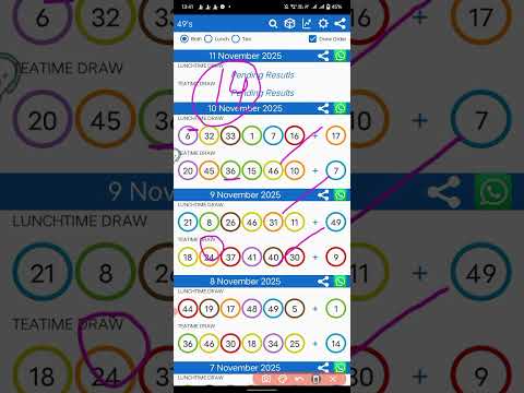 Prediction For For Lunchtime 11 11 2025 Winning Numbers End Buans