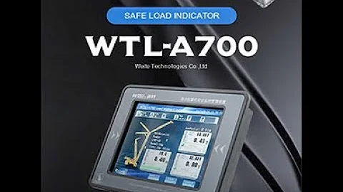 hitachi kh300 crawler crane load  moment indicator(lmi)system installation