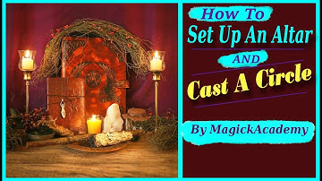 HOW TO SET UP AN ALTAR | HOW TO CAST A CIRCLE FOR BEGINNERS