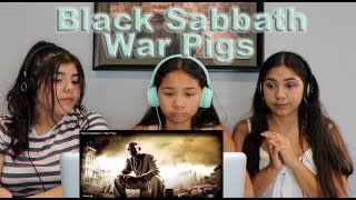 Three Girls React to Black Sabbath ~ War Pigs
