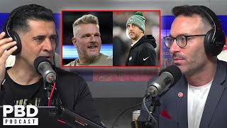 "He Caved" - Reaction to Pat Mcafee Banning Aaron Rodgers From His Show