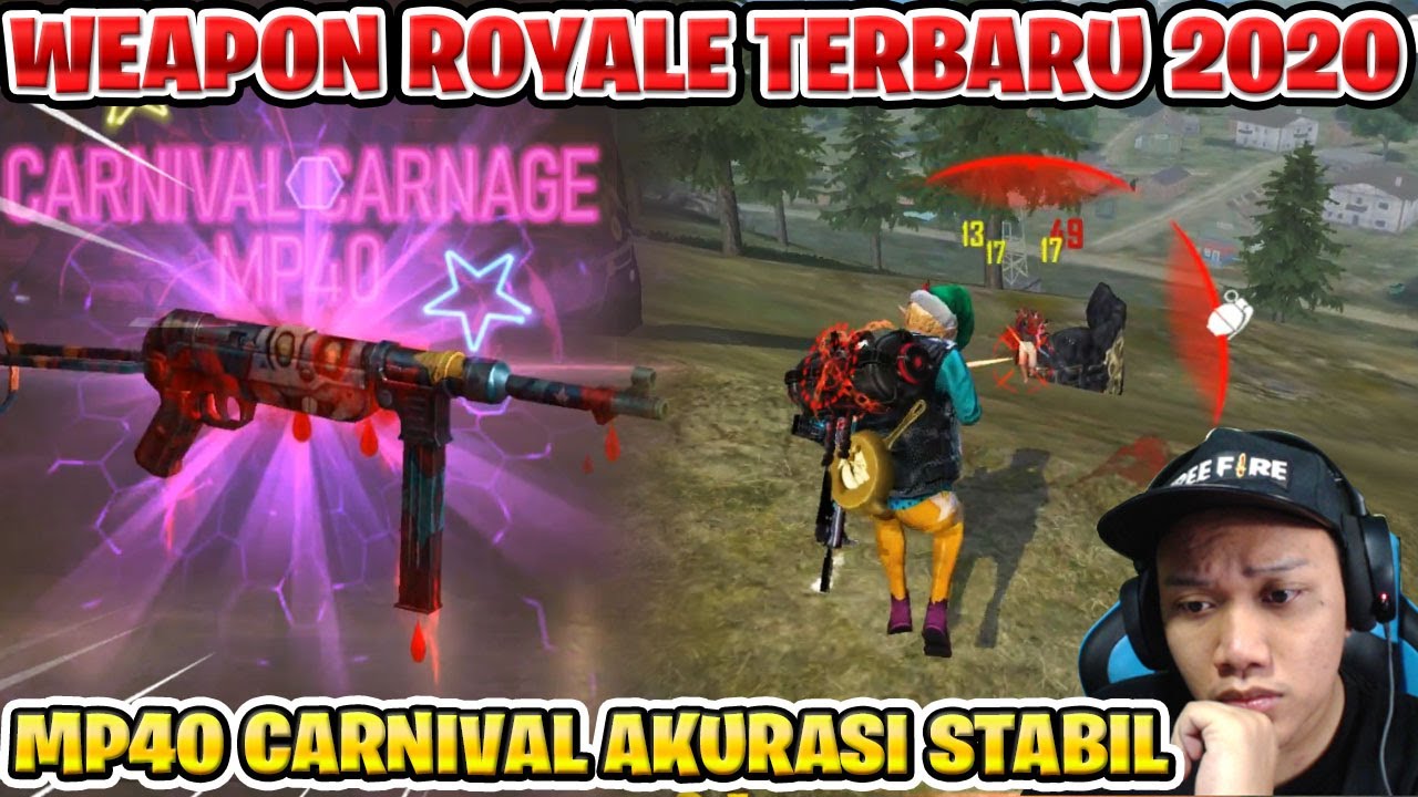 Mp40 Carnival Borong Weapon Royale Terbaru Akurasi Tinggi Garena Free Fire