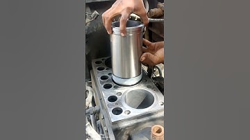 Cylinder sleeve installation in #shorts #shortvideo