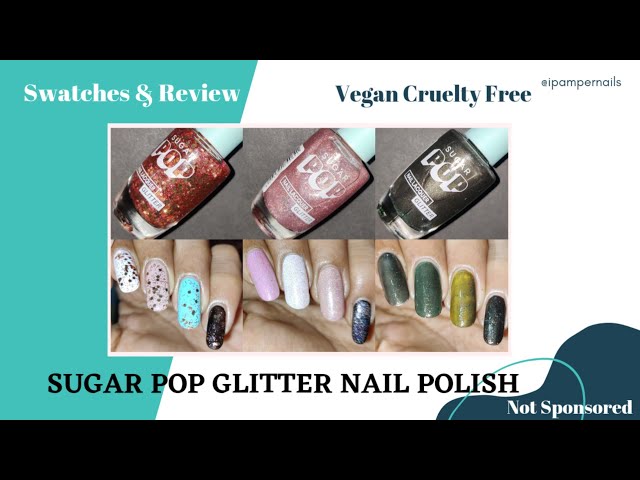 Buy SUGAR POP Nail Lacquer Glitter Online | SUGAR POP