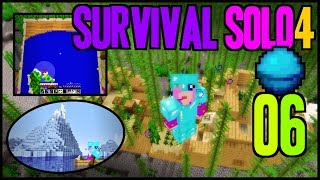 Minecraft SURVIVAL SOLO4 - 06 - Skarb z wyspy skarbów... i piękny Ocean Lodowy :)