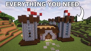 Minecraft: Ultimate Survival Castle Tutorial🏰