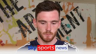 Andy Robertson on Ben Doak and being inspired by children in hospital