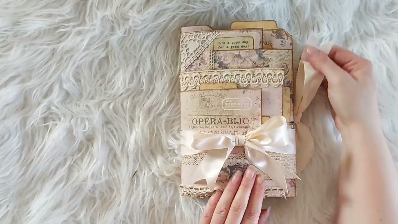 Junk journal - Un envoi plaisir pour Nathalie - Scrapbooking