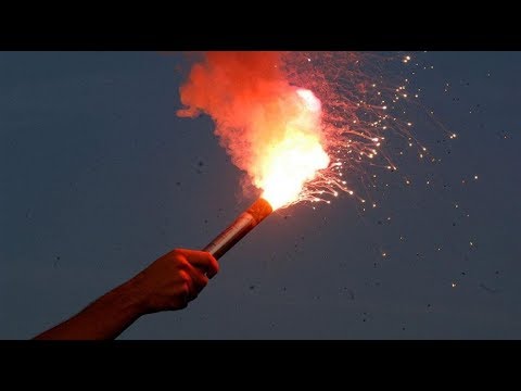 How to make a BENGAL TORCH homemade