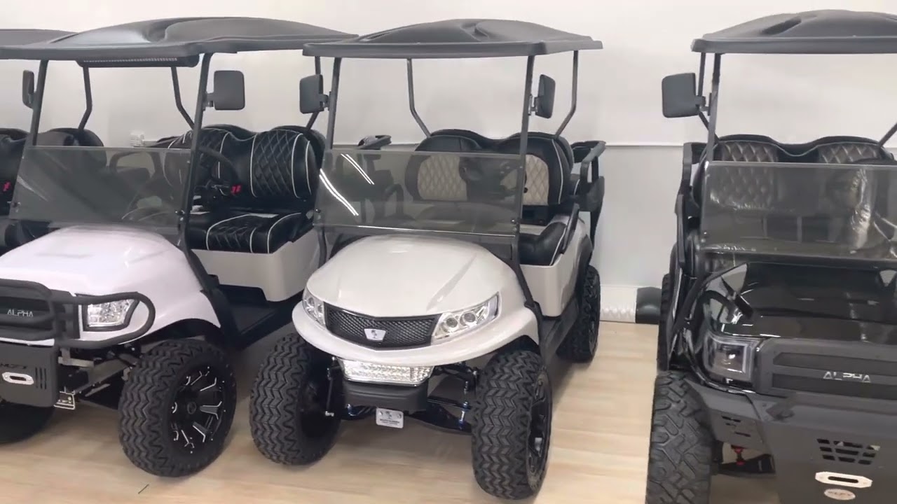 Black Club Car DS Gas Model - Southeastern Carts & Accessories - Custom &  Pre-owned Golf Carts