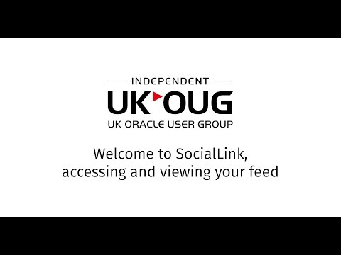 Welcome to SocialLink, accessing and viewing your feed
