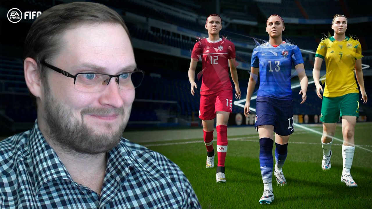 FIFA 16 ► ЖЕНСКИЙ ФУТБОЛ ► ДАВАЙ ГЛЯНЕМ