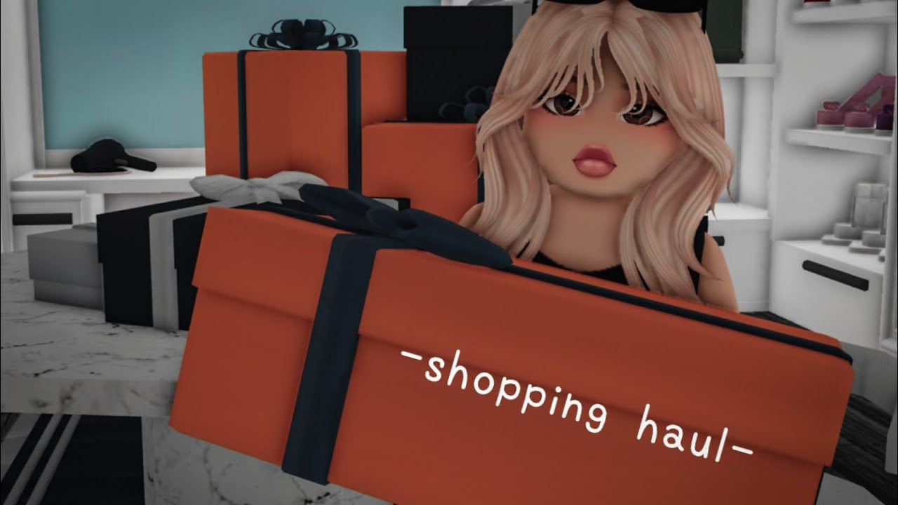 BAG SHOPPING HAUL 👜🤍 to bloxburg rp YouTube
