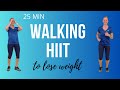 Fatburning hiit walking workout to lose weight  walk at home with no equipment and no squats