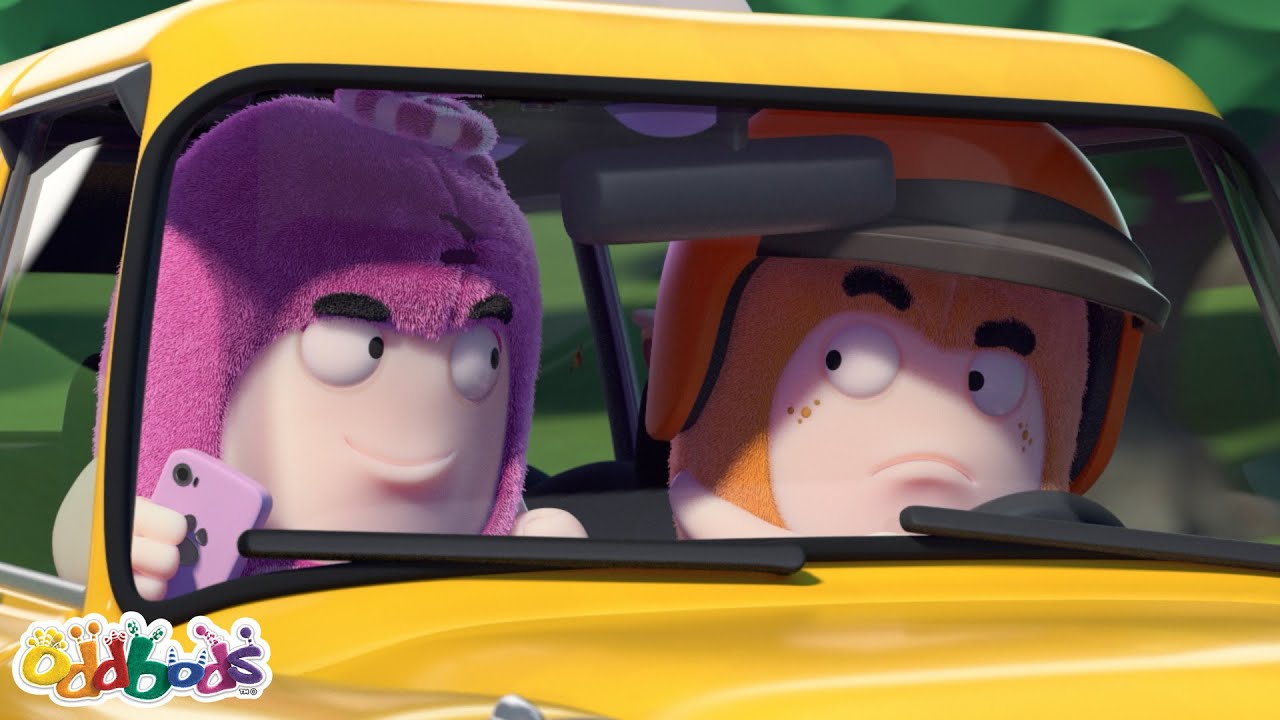 ⁣Oddbods | Confusión de taxis | Dibujos Animados Graciosos Para Niños