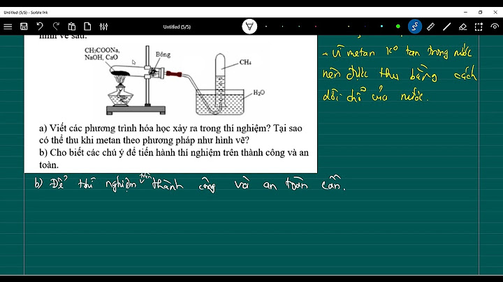 Điều chế metan trong phòng thí nghiệm bằng cách nào năm 2024