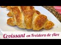 CROISSANTS EN FREIDORA DE AIRE 🥐 Quedan perfectos ✅ Receta fácil