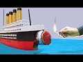 Cool Matchstick Powered Titanic | 100,000 Matches chain reaction Domino effect | DIY cardboard Ship