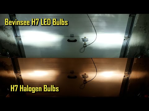 Install LED H7 Bevinsee on Headlights – Peugeot 308 (low beam H7 LED, high beam H1 LED)