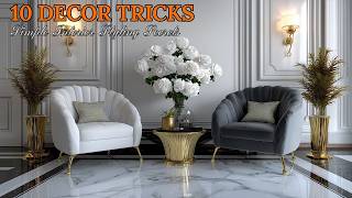 10 Decor Tricks That Make Your Home Look Expensive (Easy Styling Ideas).