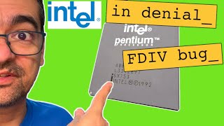 30 years after: A Retrospective into Intel's infamous Pentium FDIV Bug [Colani Restoration Pt. 4]