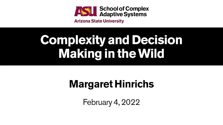 Complexity and Decision Making in the Wild - Marga...