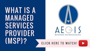 What is a Managed Services Provider? (MSP)