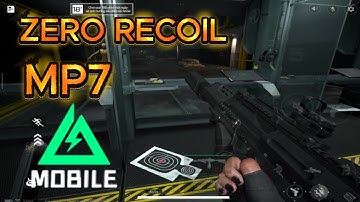 BEST ZERO RECOIL MP7 BUILD IN DELTA FORCE MOBILE - NO RECOIL & INSANE POWER
