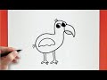 How to DRAW OPILA BIRD - GARTEN OF BANBAN