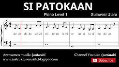 not balok si patokaan - piano level 1 - lagu daerah sulawesi - doremi  - Durasi: 1:27. 