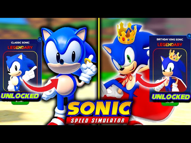 NEW UPDATE [SONIC BIRTHDAY] ALL CODES! Sonic Speed Simulator ROBLOX